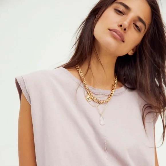 We The Free by Free People Kasee Muscle Tee - Size XS - Picture 3 of 4